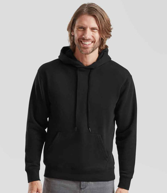Fruit of the Loom Premium Hooded Sweatshirt | Black