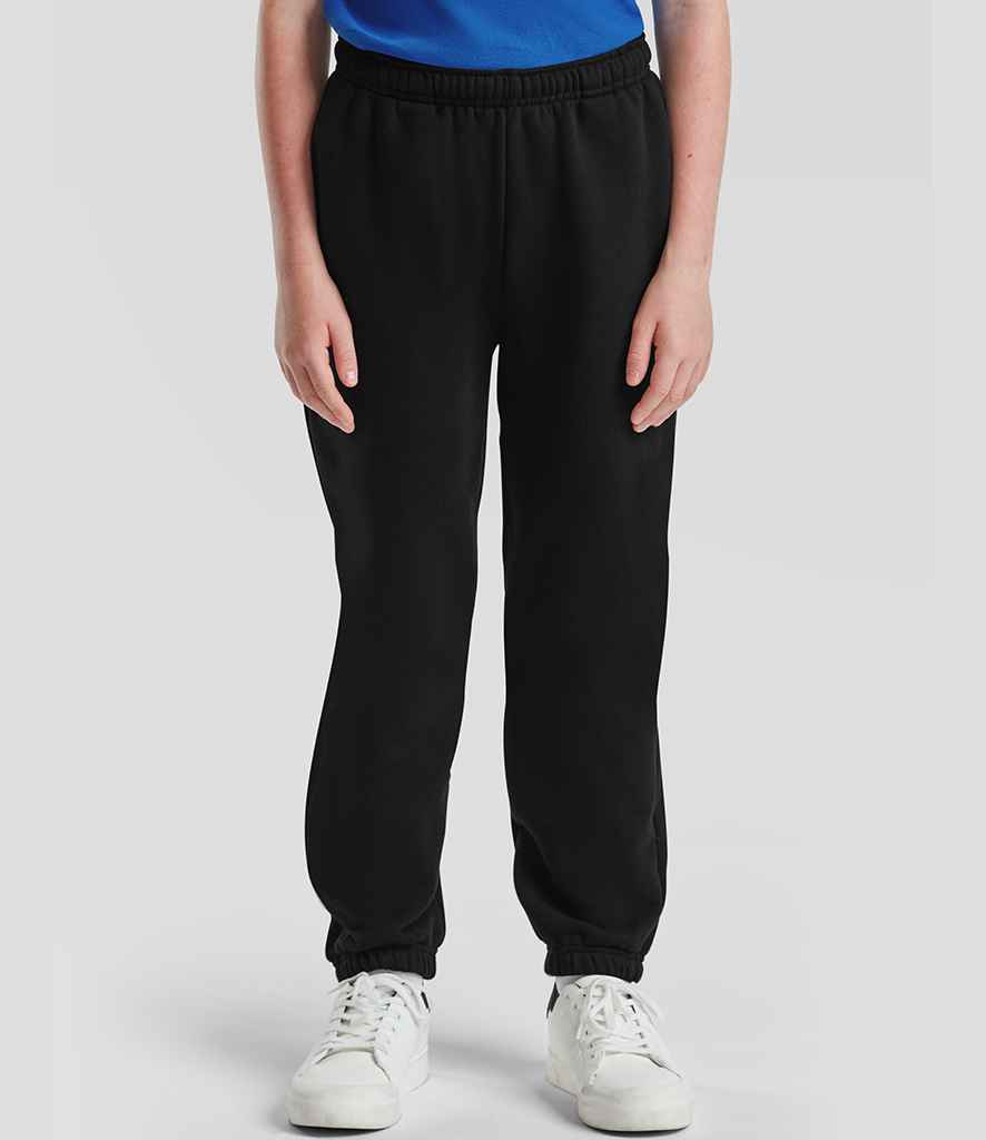 Fruit of the Loom Kids Premium Jog Pants | Black