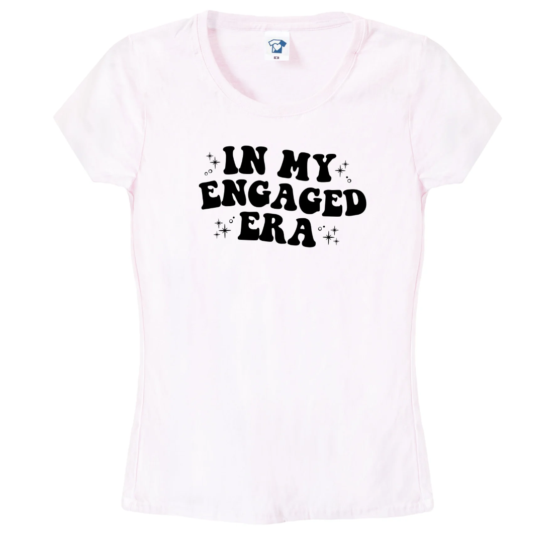 'In my Engaged Era' Fiancé T-Shirt, Hoodie or Sweatshirt, 973