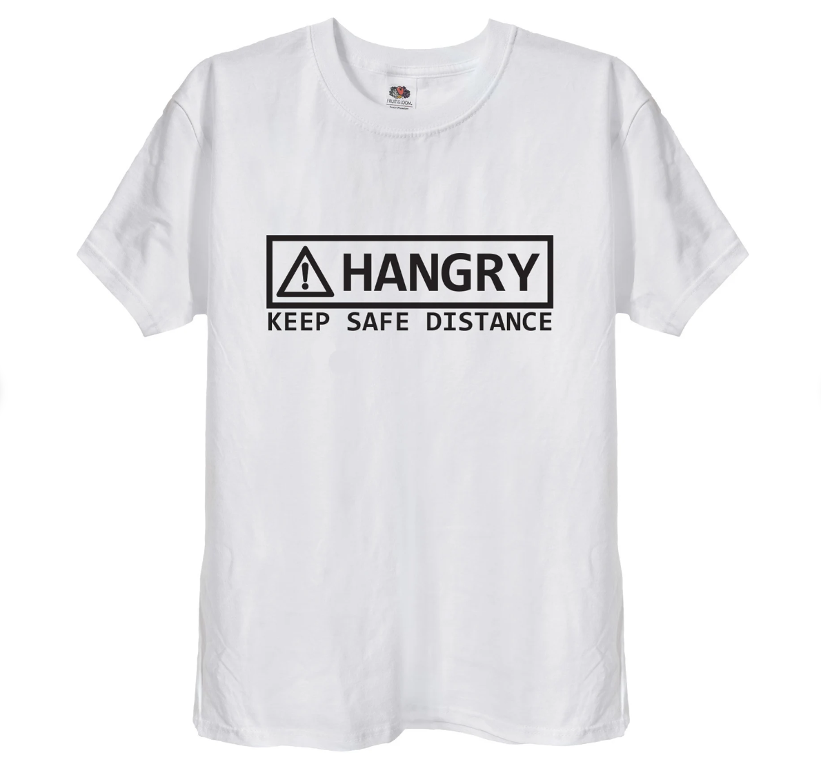 'Hangry Keep Safe Distance' Funny T-Shirt & Hoodie, 26