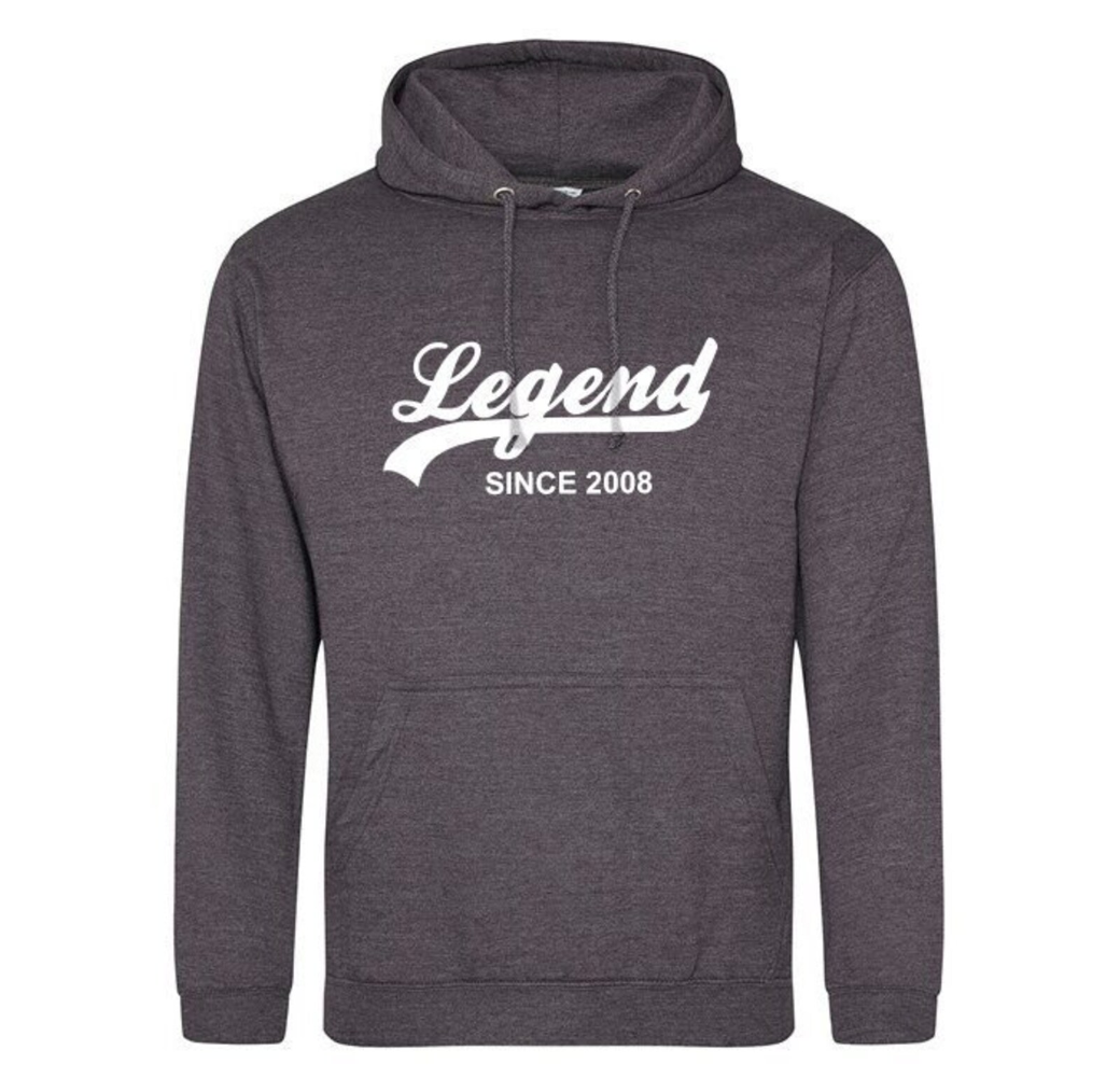 Personalised 'Legend Since' Hoodie, 801