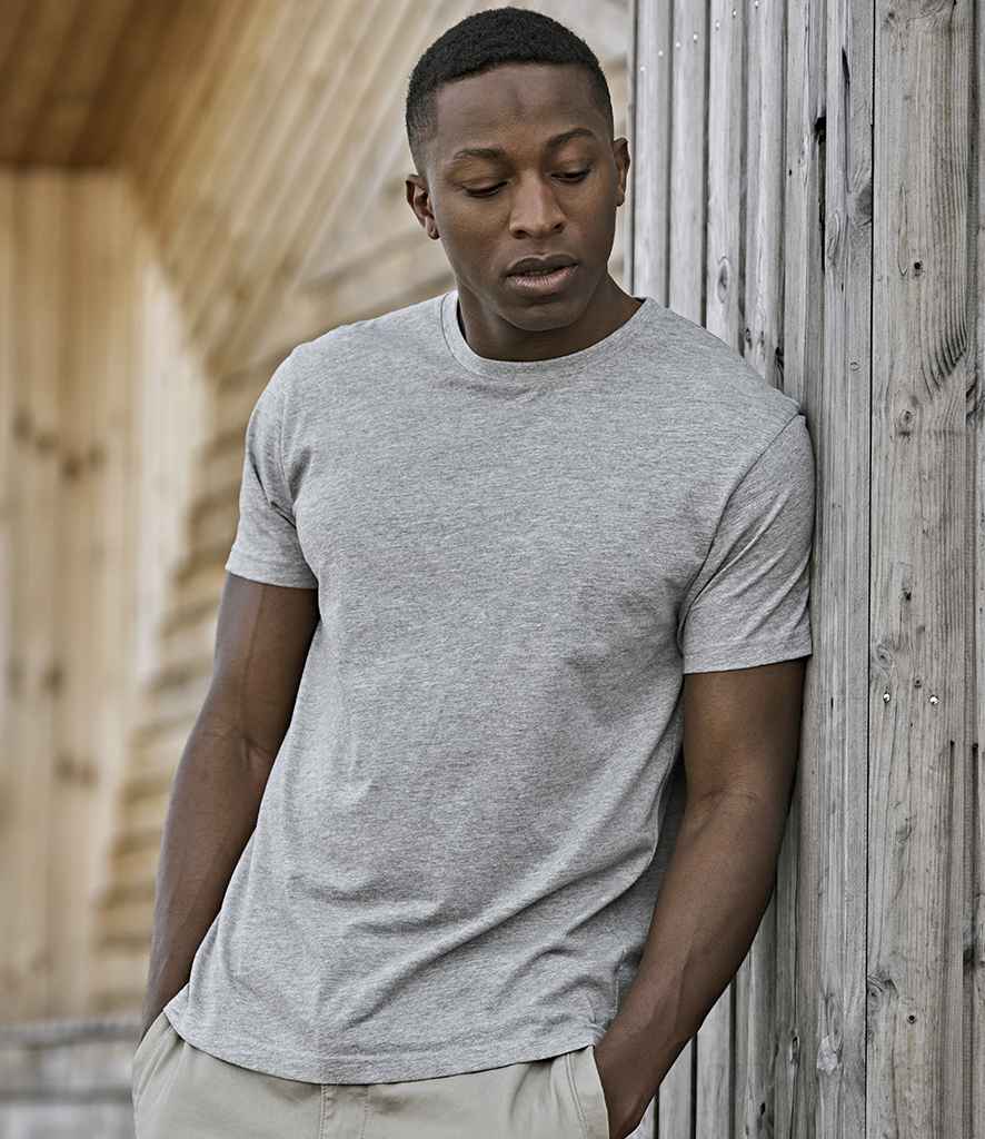 Tee Jays Unlabeled T-Shirt | Heather Grey