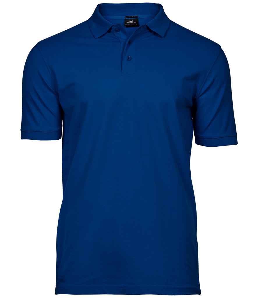 Tee Jays Luxury Stretch Piqué Polo Shirt | Indigo