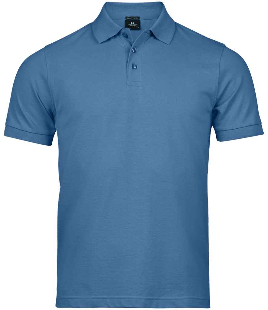 Tee Jays Luxury Stretch Piqué Polo Shirt | Ocean Blue