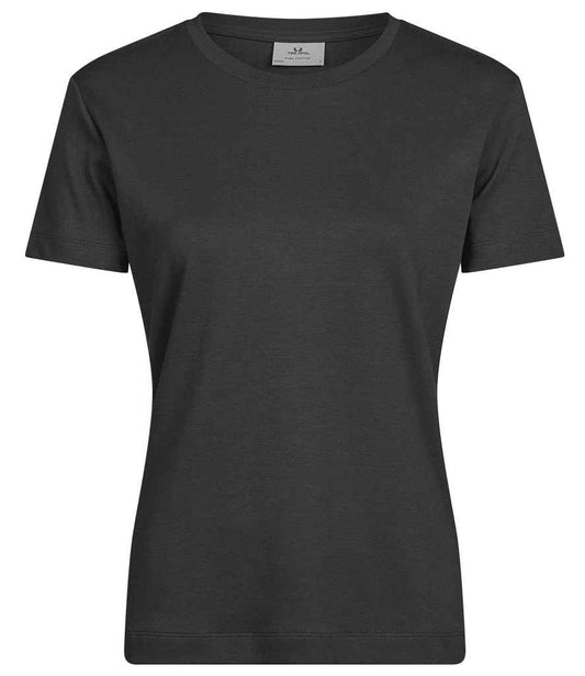 Tee Jays Ladies Pima Cotton T-Shirt | Black