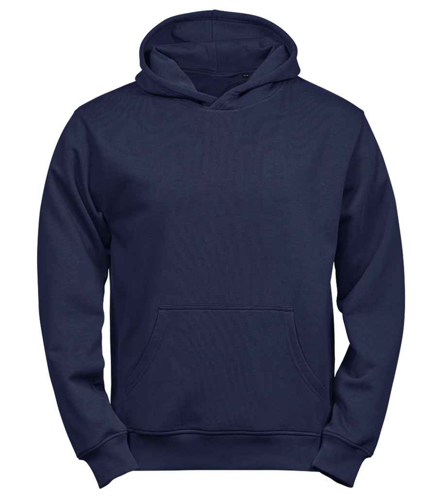 Tee Jays Kids Unlabeled Hooded Sweatshirt | Navy