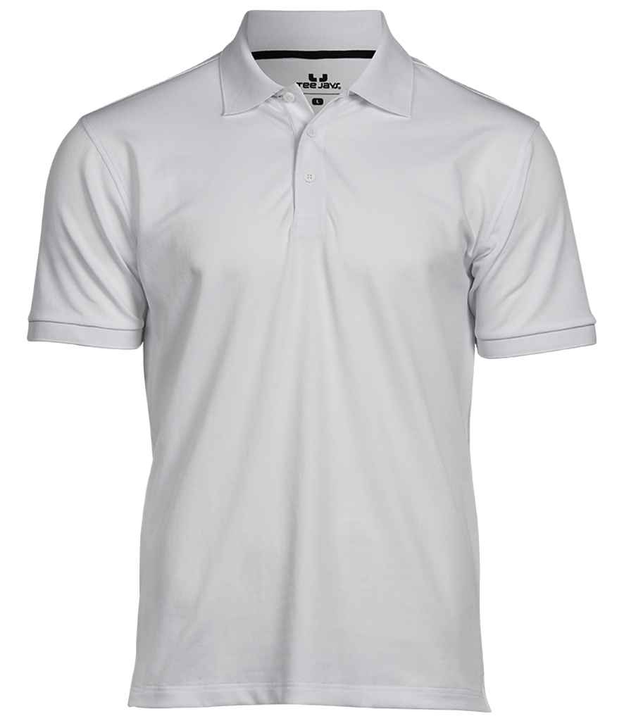 Tee Jays Club Polo Shirt | White