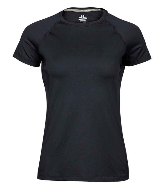 Tee Jays Ladies CoolDry™ T-Shirt | Black