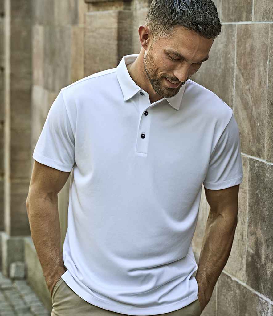 Tee Jays Luxury Sport Polo Shirt | White