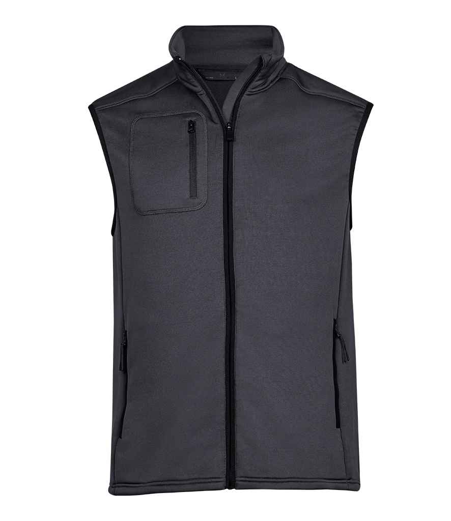 Tee Jays Stretch Fleece Bodywarmer | Dark Grey