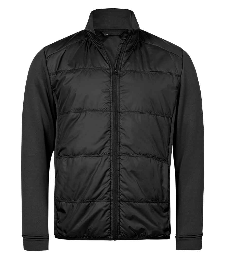 Tee Jays Hybrid-Stretch Jacket | Black/Black