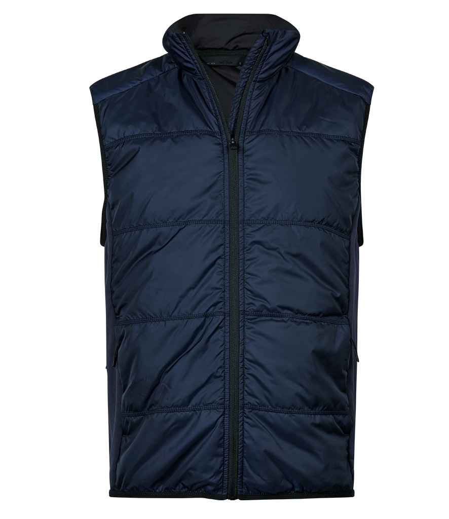 Tee Jays Hybrid-Stretch Bodywarmer | Navy/Navy