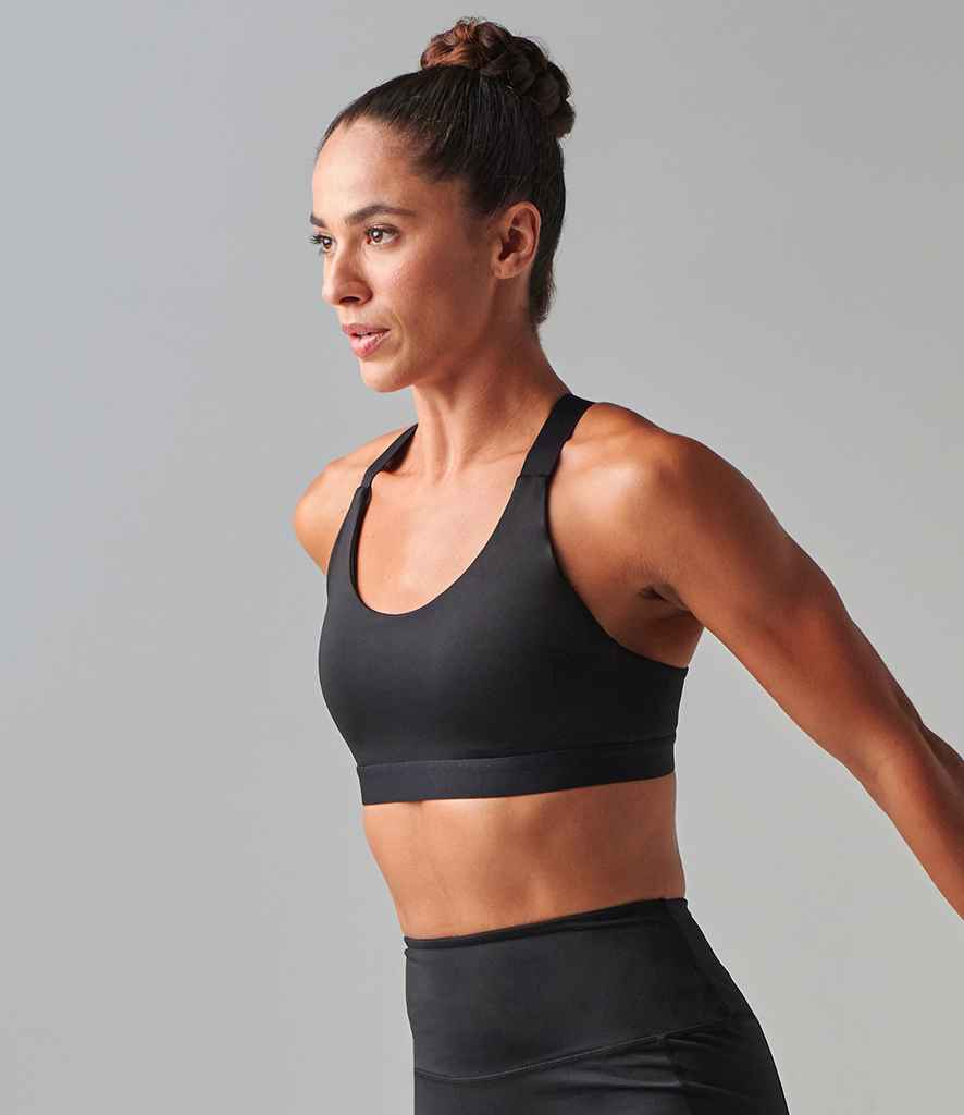 Tombo Medium Impact Core Bra | Black