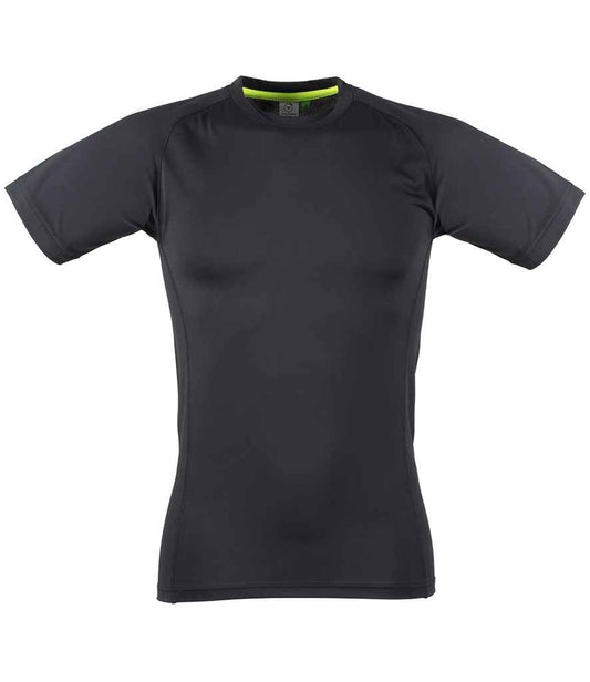 Tombo Slim Fit T-Shirt | Black/Black