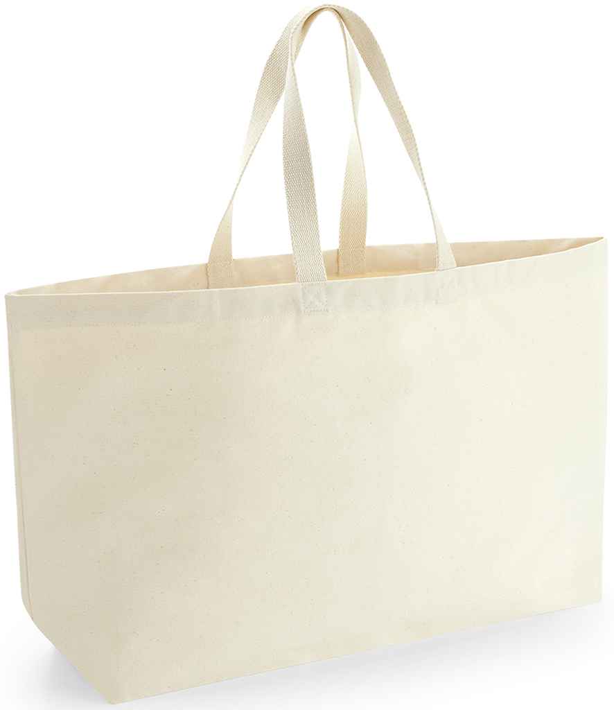 Westford Mill Oversized Canvas Tote Bag | Natural