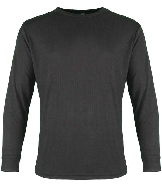 Warrior Thermal Long Sleeve T-Shirt | Black