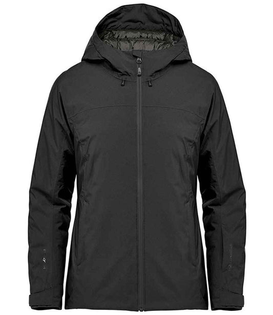 Stormtech Ladies Nostromo Thermal Shell Jacket | Black/Graphite Grey