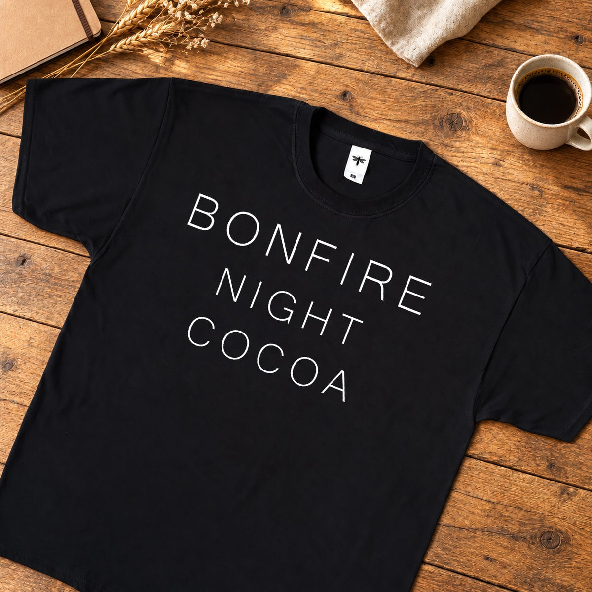 Bonfire Night Cocoa lifestyle autumn coffee mockup