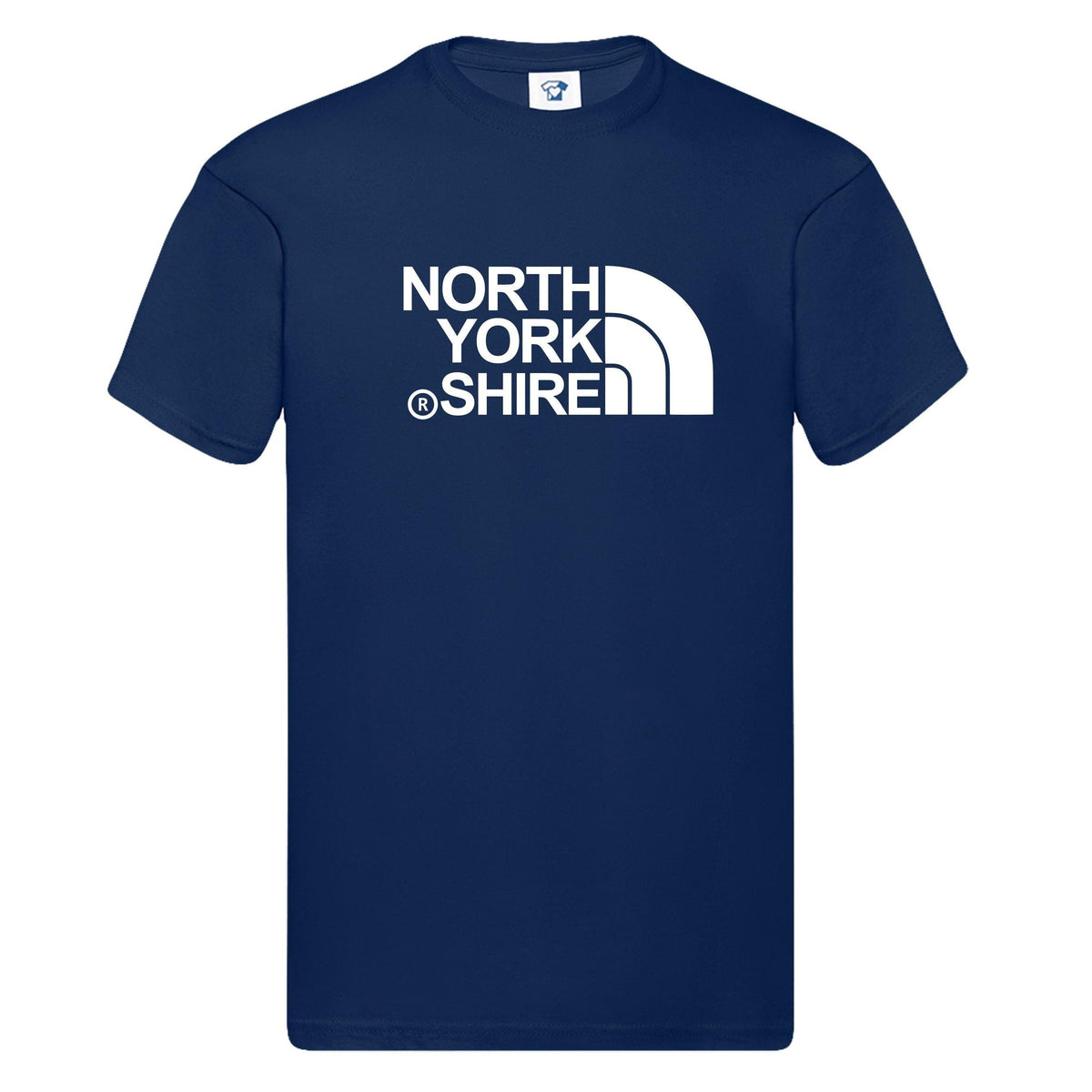 North Yorkshire Pride Funny T-Shirt & Hoodie, 055 on white t-shirt