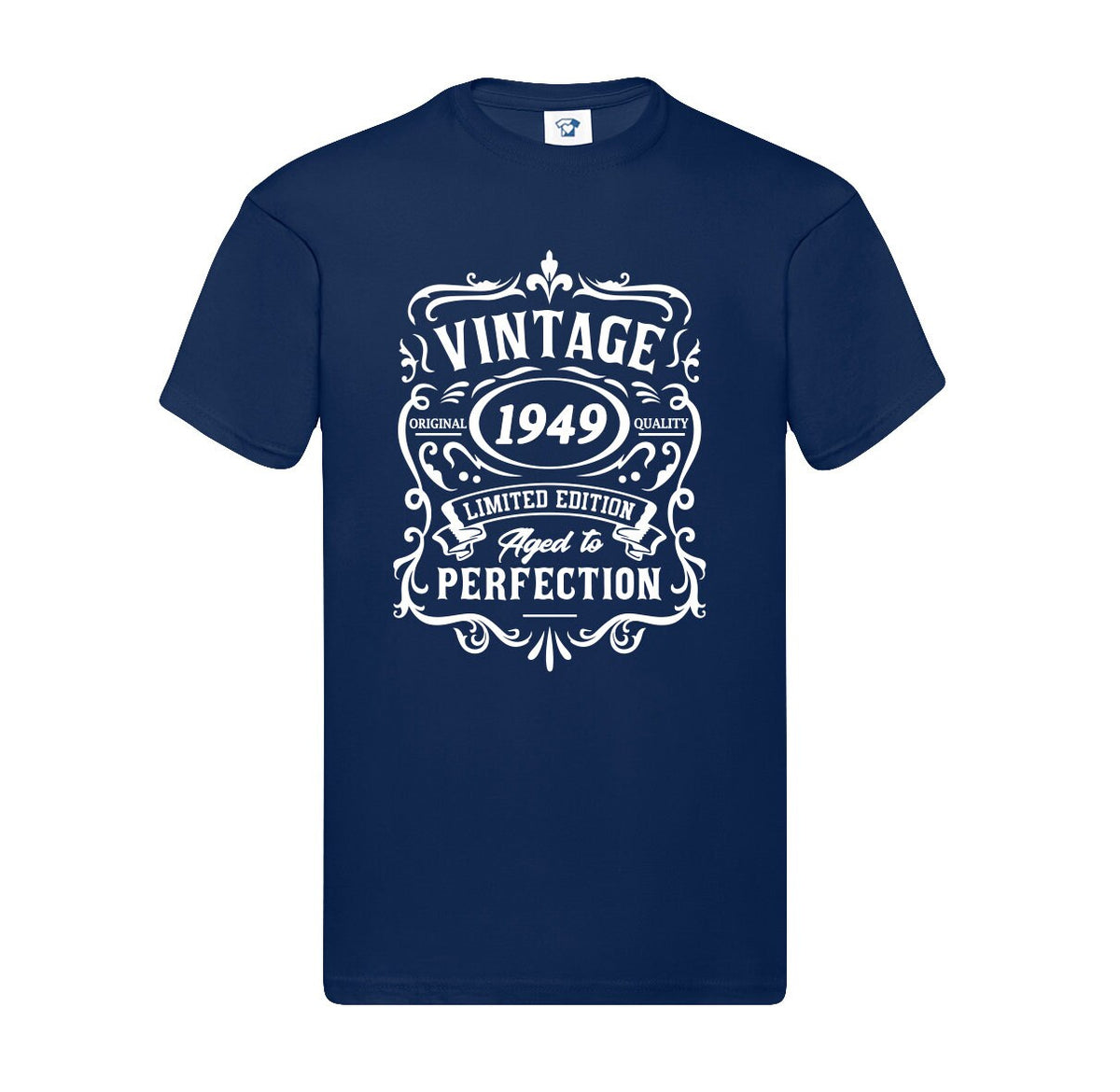 1949 Birthday Vintage Funny T-Shirt & Hoodie, 675 on white t-shirt