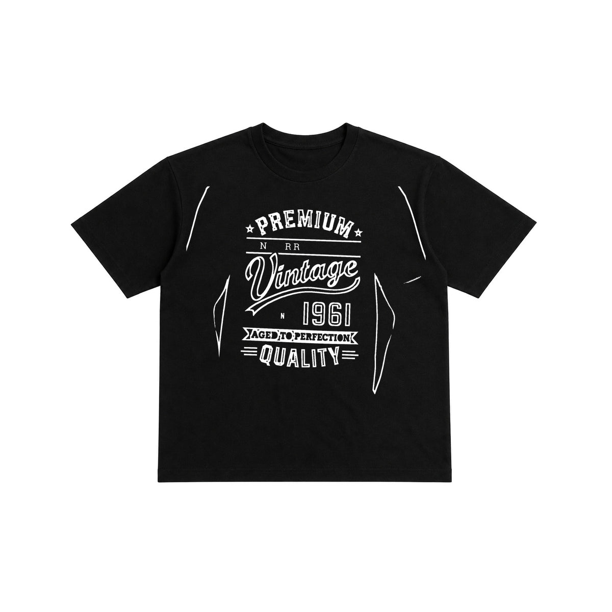 1961 Never Relegated Funny T-Shirt & Hoodie black